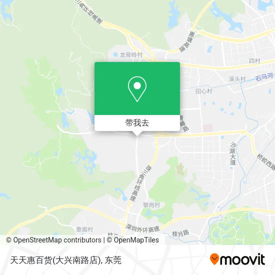 天天惠百货(大兴南路店)地图