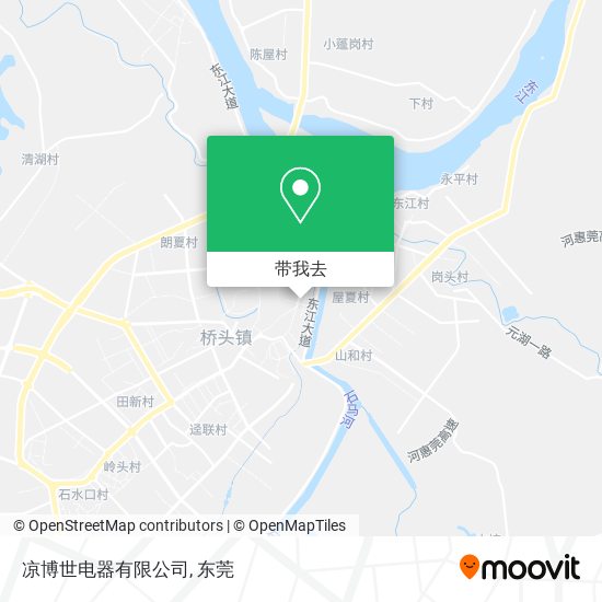 凉博世电器有限公司地图