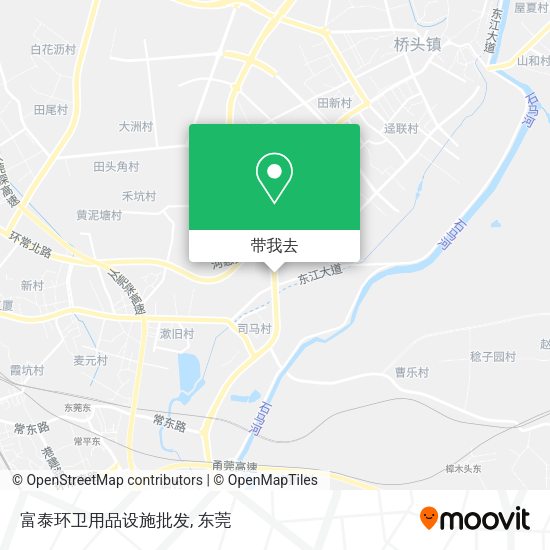富泰环卫用品设施批发地图