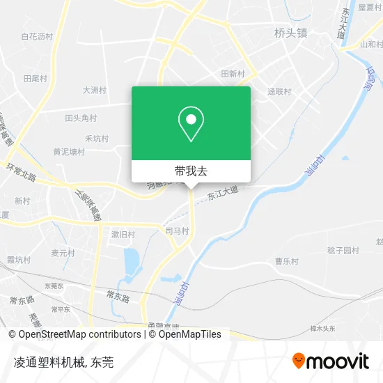 凌通塑料机械地图