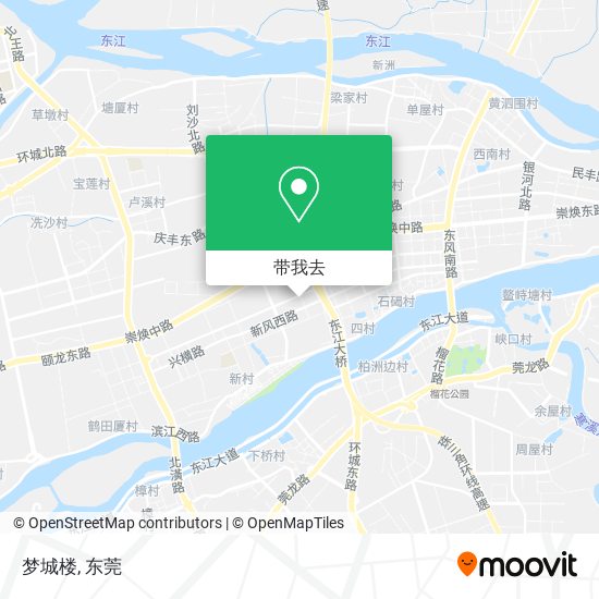 梦城楼地图