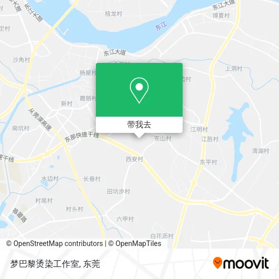 梦巴黎烫染工作室地图