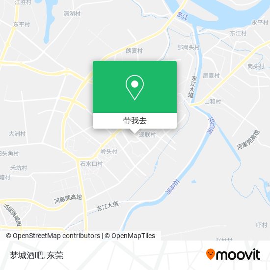梦城酒吧地图