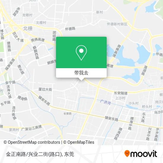 金正南路/兴业二街(路口)地图