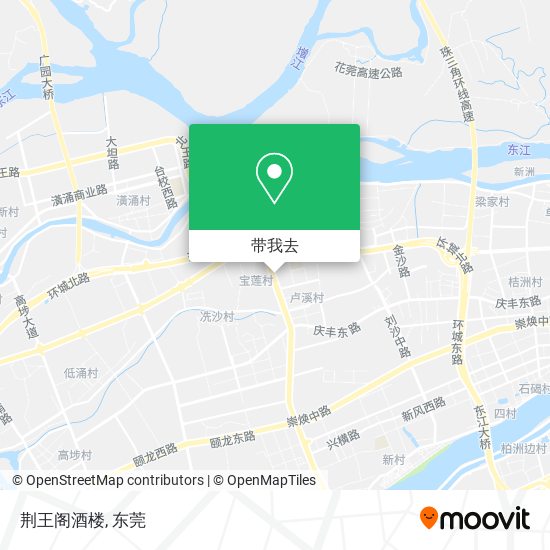 荆王阁酒楼地图