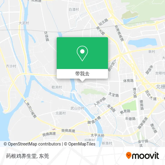 药根鸡养生堂地图