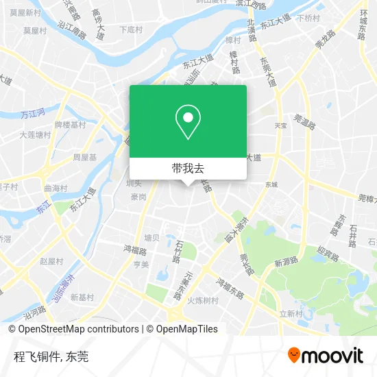 程飞铜件地图
