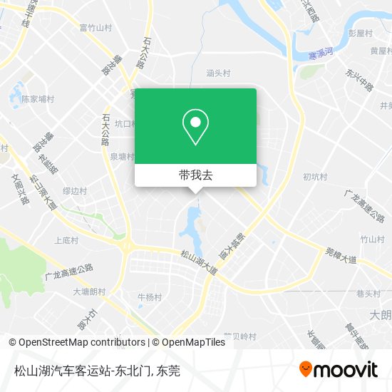 松山湖汽车客运站-东北门地图