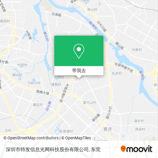 深圳市特发信息光网科技股份有限公司地图