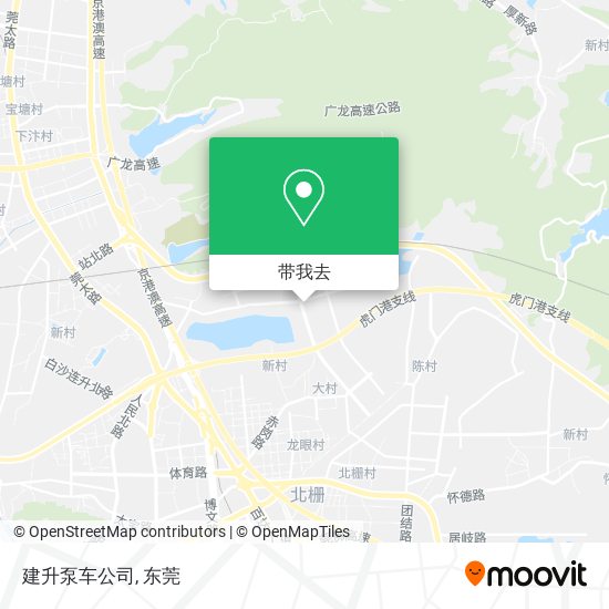 建升泵车公司地图