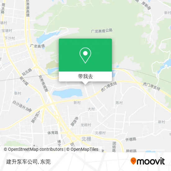 建升泵车公司地图