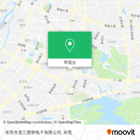 东莞市龙三塑胶电子有限公司地图