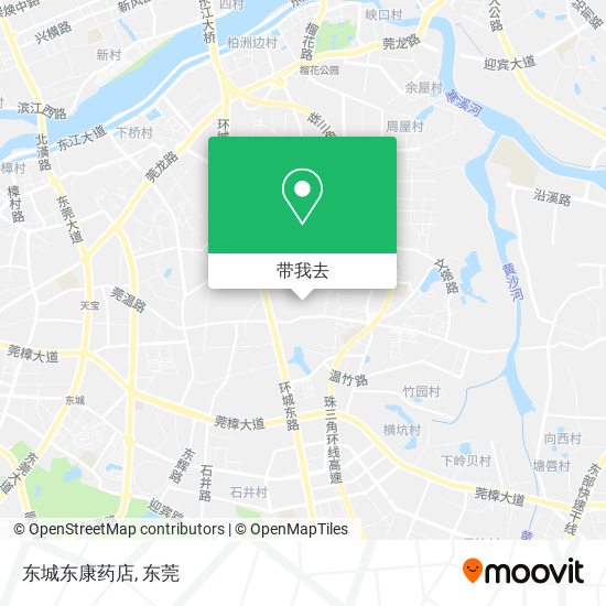 东城东康药店地图