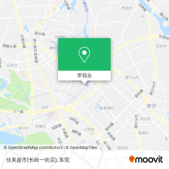 佳美超市(长岭一街店)地图
