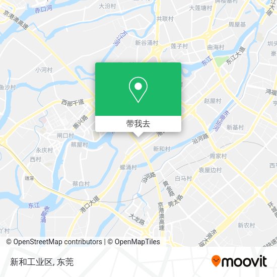 新和工业区地图