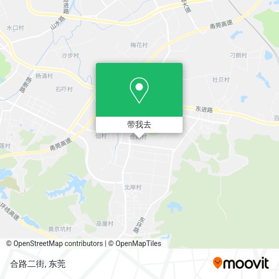 合路二街地图