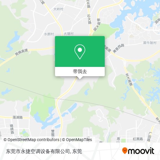 东莞市永捷空调设备有限公司地图