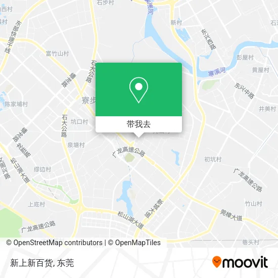 新上新百货地图