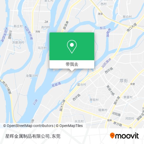 星晖金属制品有限公司地图