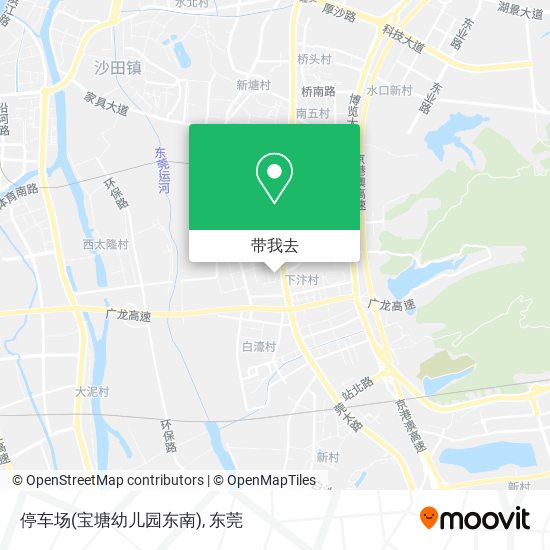 停车场(宝塘幼儿园东南)地图