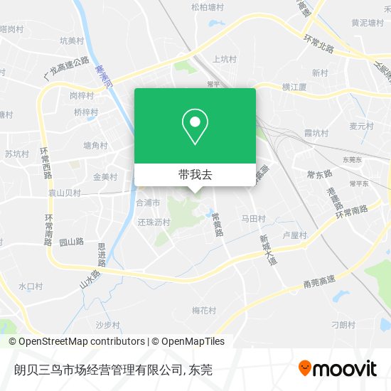 朗贝三鸟市场经营管理有限公司地图