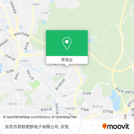 东莞市碧群塑胶电子有限公司地图