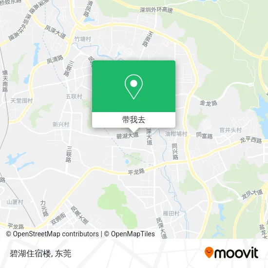 碧湖住宿楼地图