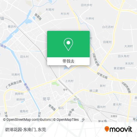 碧湖花园-东南门地图