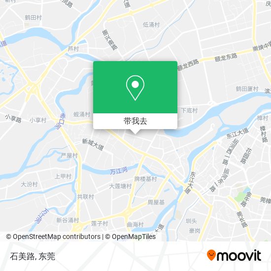 石美路地图