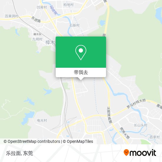 乐拉面地图