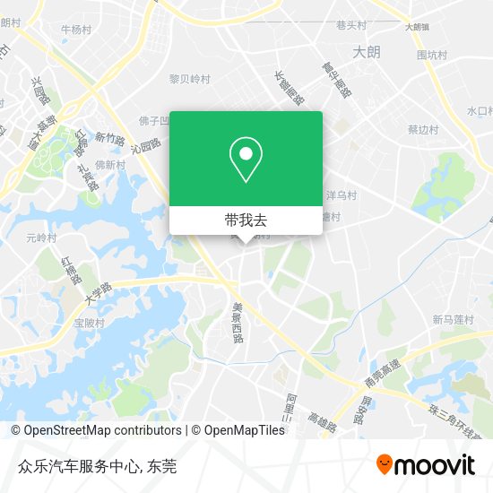 众乐汽车服务中心地图