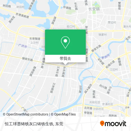 恒工球墨铸铁灰口铸铁生铁地图