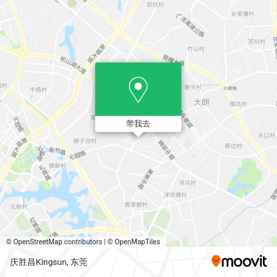 庆胜昌Kingsun地图
