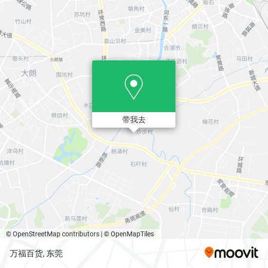 万福百货地图