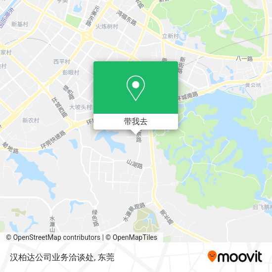 汉柏达公司业务洽谈处地图