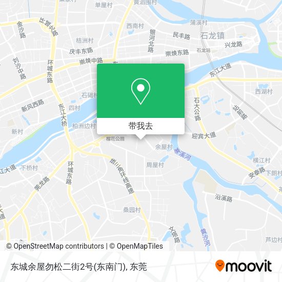 东城余屋勿松二街2号(东南门)地图
