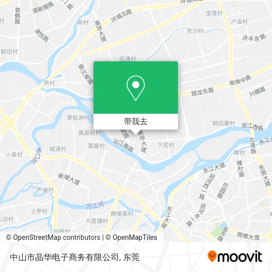 中山市晶华电子商务有限公司地图