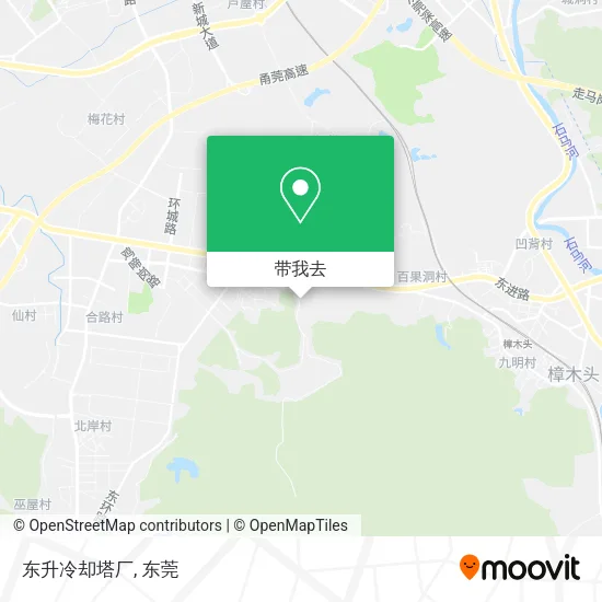 东升冷却塔厂地图