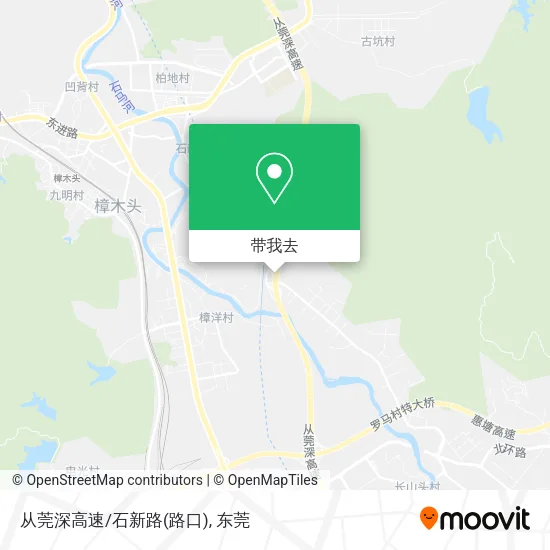 从莞深高速/石新路(路口)地图