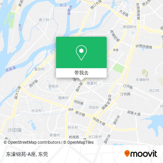 东濠锦苑-A座地图