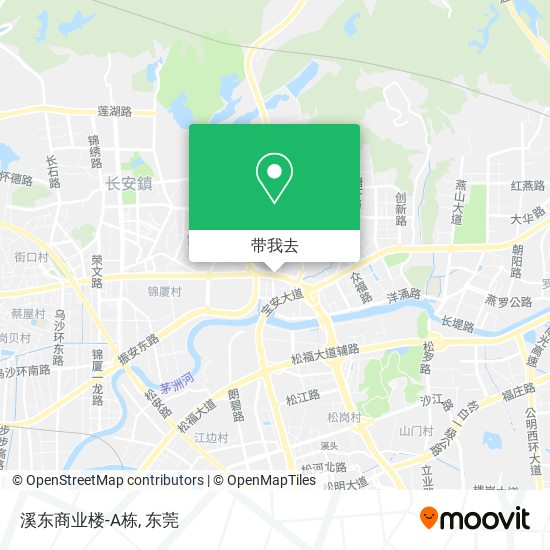 溪东商业楼-A栋地图