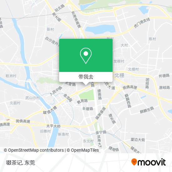 啜茶记地图