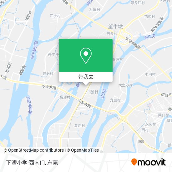 下漕小学-西南门地图