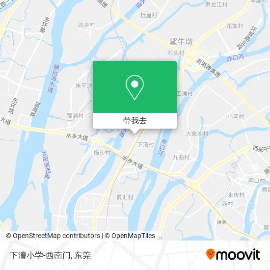 下漕小学-西南门地图