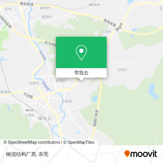 钢混结构厂房地图