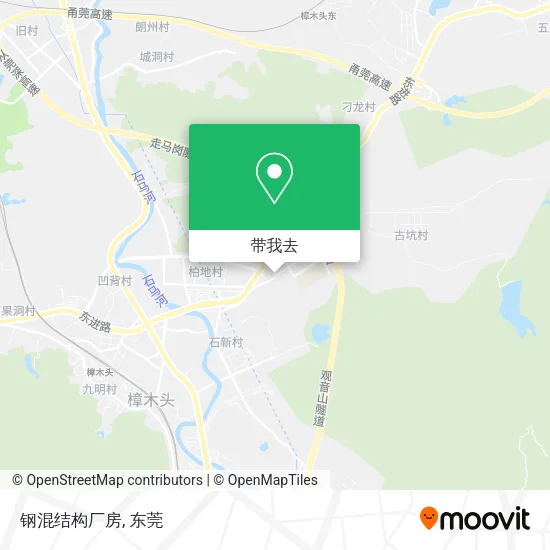 钢混结构厂房地图