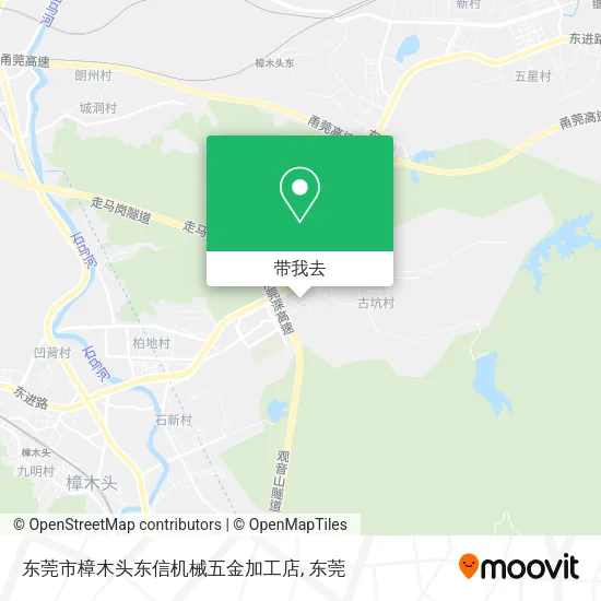 东莞市樟木头东信机械五金加工店地图
