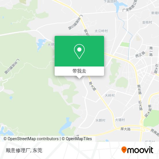 顺意修理厂地图
