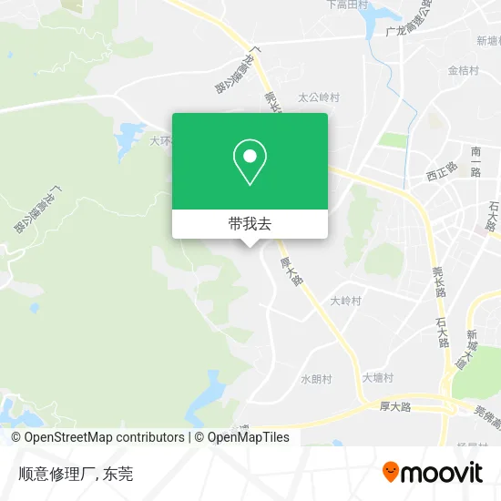 顺意修理厂地图