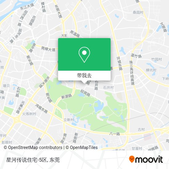 星河传说住宅-5区地图